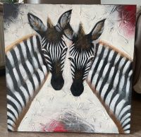 Bild mit Zebras Leinwand Bayern - Kissing Vorschau