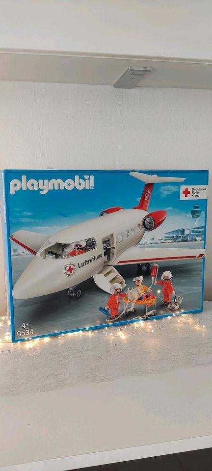 Playmobil 9534 NEU❗Sammlerstück DRK Luftrettungsflugzeug in Kuppenheim