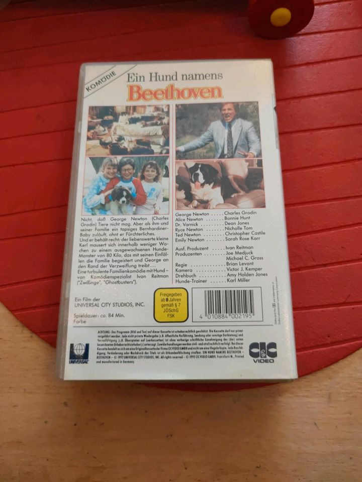 VHS Kassette Ein Hund Namens Beethoven 1992 in Würselen