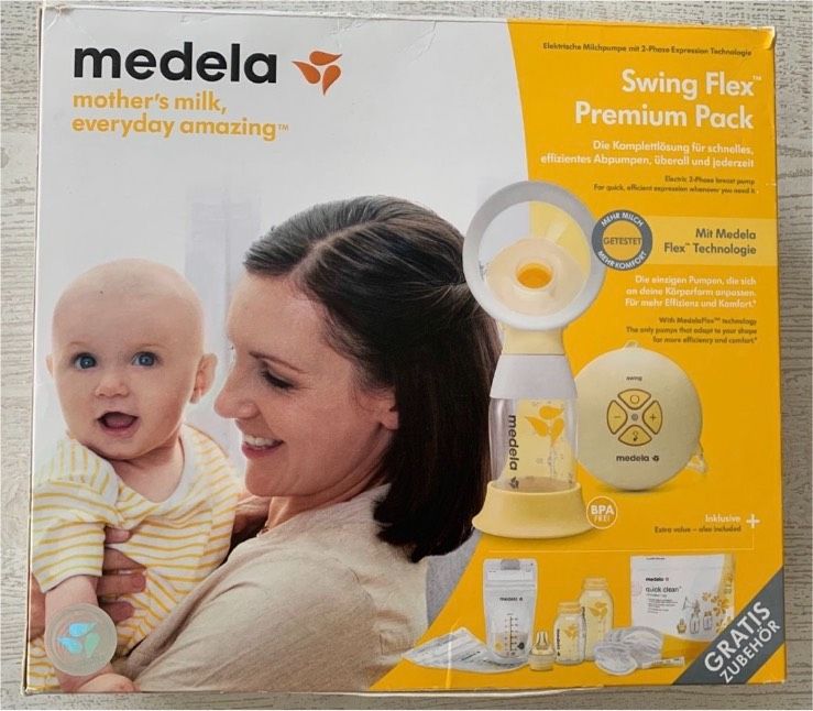 Medela „Swing Flex“ Milchpumpe in Altenberg Sachs