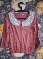 Review Cardigan Bluse Gr. M 36 38 Gehäkelt Spitze Vintage Retro J Hessen - Glauburg Vorschau