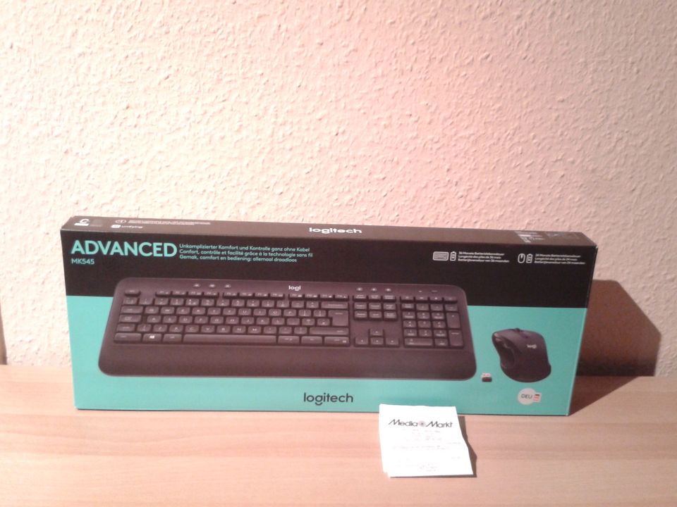 PC Logitech FUNK TASTATUR+MAUS unbenutzt NEU❗ ​FEHLKAUF in Lübeck