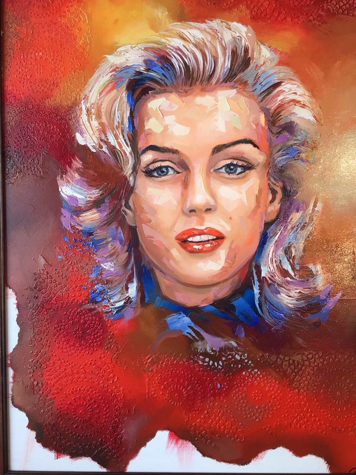 Marilyn Monroe Portrait Ölgemälde Bild Kunst in Bremerhaven