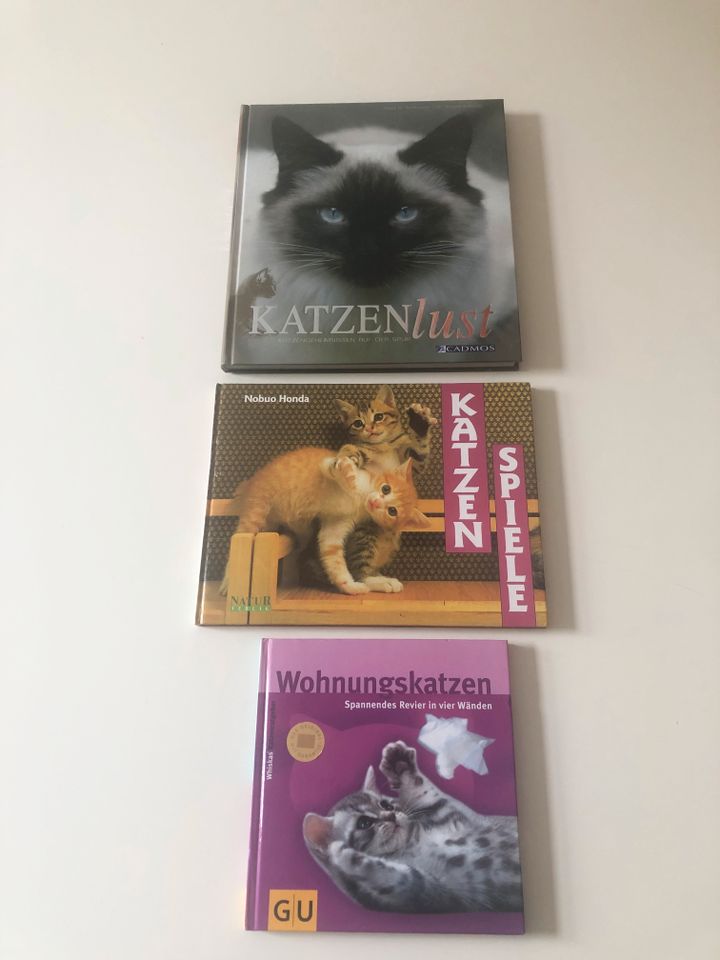 3 Katzenbücher in Düsseldorf