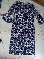 Maxikleid Kleid lang M 38 marine/creme (1x getragen) Zara Bayern - Kasendorf Vorschau