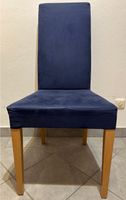 4 Holzstühle mit blauem Polster Bayern - Sankt Wolfgang Vorschau