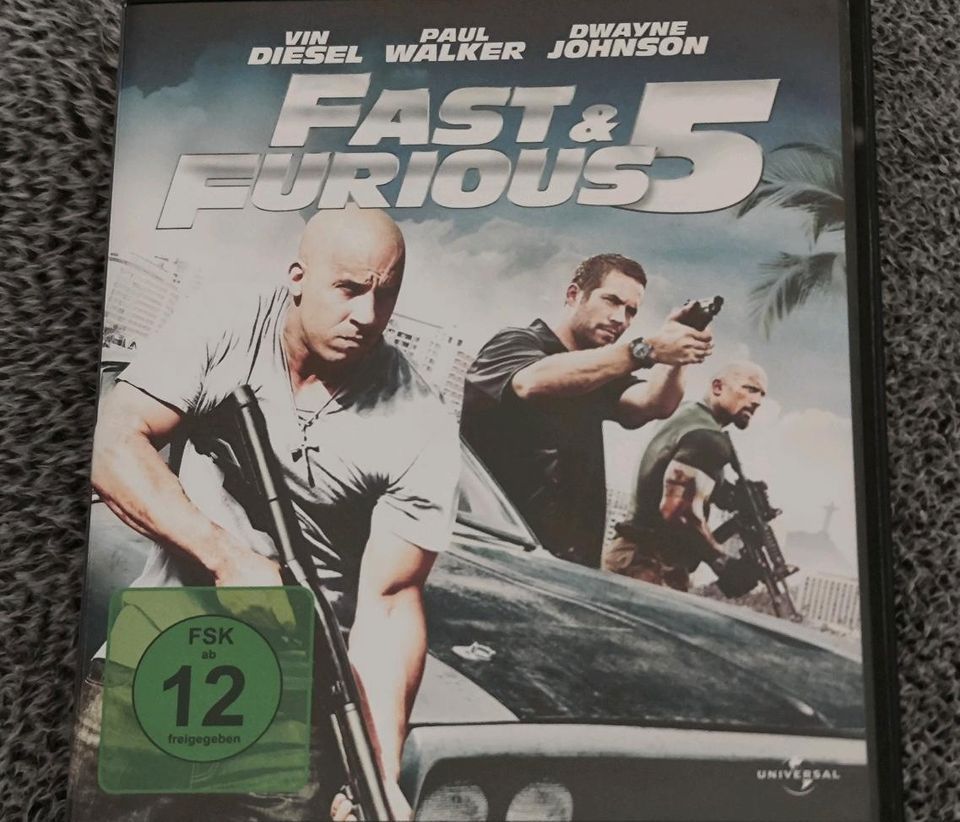 Blu-ray DVD Fast and Furious 5 in Wedel