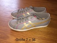 NEU 38 Asics 7 Sneaker grau gold Baden-Württemberg - Köngen Vorschau