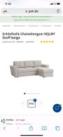 2 Seitenteile zu Schlafsofa Chaiselongue VEJLBYStoff beige Bayern - Großeibstadt Vorschau