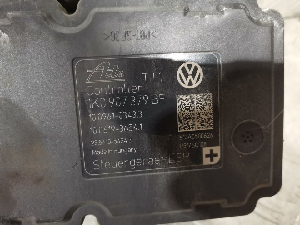 VW AUDI SEAT SKODA ABS Block Steuergerät 1K907379BE 1K0614517CP in Gelsenkirchen