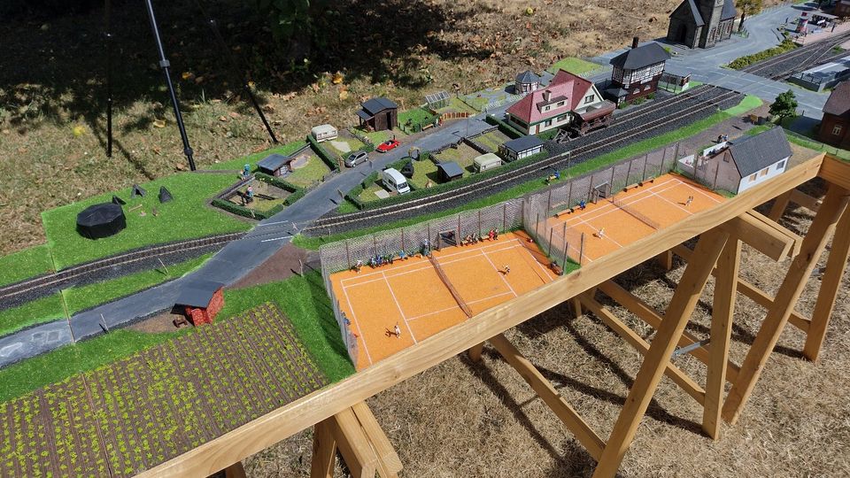 Modellbahn Modulanlage Segmentanlage H0 Nebenbahn Gleichstrom in Kriftel