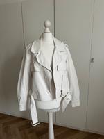 Weiße Lederjacke von NA-KD neu Bayern - Bayreuth Vorschau