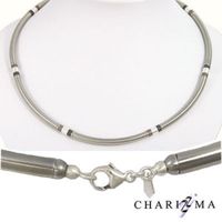 CHARIZZMA Collier Silber / Edelstahl 50cm Schmuck Geschenk 40€* Niedersachsen - Barßel Vorschau