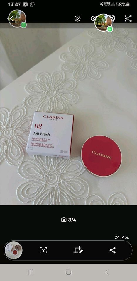 Clarins joli blush neu in Neukirchen-Vluyn