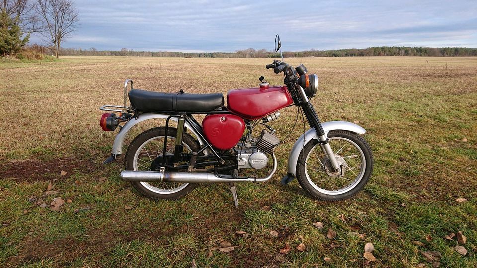 Simson s51 mit KBA Papieren, Baujahr 1984 in Großdubrau