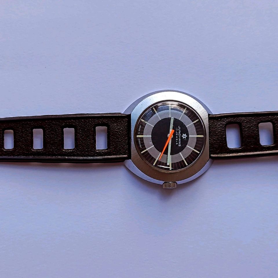 Junghans J620 Sportuhr 17 Jewels, 1970er Herrenuhr, in Rosenheim