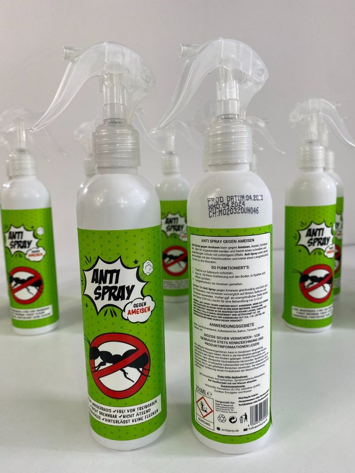 ca. 623 St. Anti Mücken-Spray Insektenspray, Mückenspray gegen Fliegen und Mücken, Großhandel, Marke: Anti Spray, für Wiederverkäufer, MHD 2024, A-Ware, Restposten in Tanna