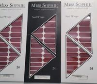 Nagelfolien Miss Sophie Nail Wraps rot neu einzeln 6€ alle 3: 15€ Nürnberg (Mittelfr) - Oststadt Vorschau