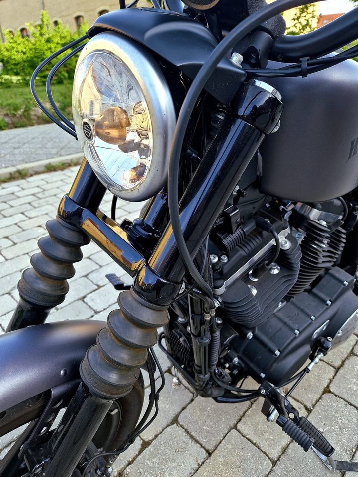 Harley-Davidson Sportster Iron 883 TÜV neu in Leipzig