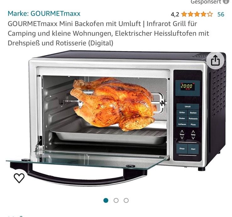 GOURMETmaxx Backofen /Infrarotgrill in Berlin