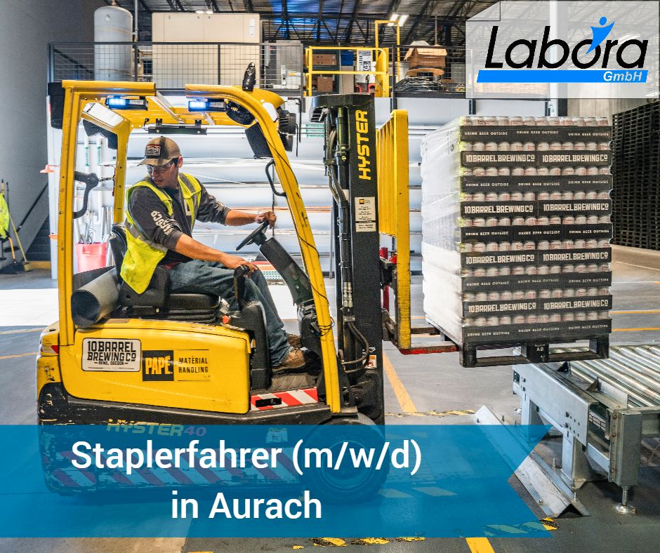 Staplerfahrer (m/w/d) in Aurach in Aurach