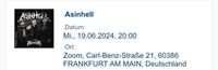 Asinhell am 19.06.2024 in Frankfurt am Main Frankfurt am Main - Heddernheim Vorschau