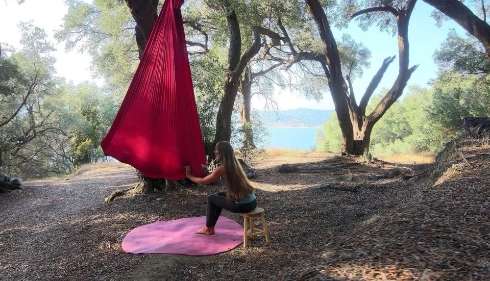 5 tägige Fortbildung Aerial Yoga for Kids and Family auf Korfu in Oldenburg