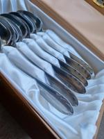 DDR Teelöffel im Etui Sachsen-Anhalt - Hohenthurm Vorschau