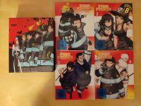 Anime Fire Force - Staffel 1 Vol. 1-4 Sammelschuber - Blu-ray Dresden - Räcknitz/Zschertnitz Vorschau