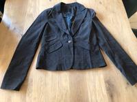 Karierter Blazer, figurbetont, Gr. 34, braun, von Amisu Nordrhein-Westfalen - Hückeswagen Vorschau