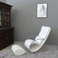 Schaukelstuhl Relaxliege Lounge Chair New Design Farbe: white Brandenburg - Beelitz Vorschau