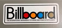 Aufkleber Billboard Musik Charts Hitparade USA Sticker Bayern - Fürstenstein Vorschau