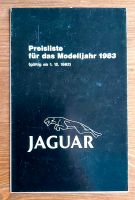 Preisliste no Prospekt Jaguar 1982 / 83  XJ 3.4 4.2 5.3 + XJS HE Niedersachsen - Hildesheim Vorschau