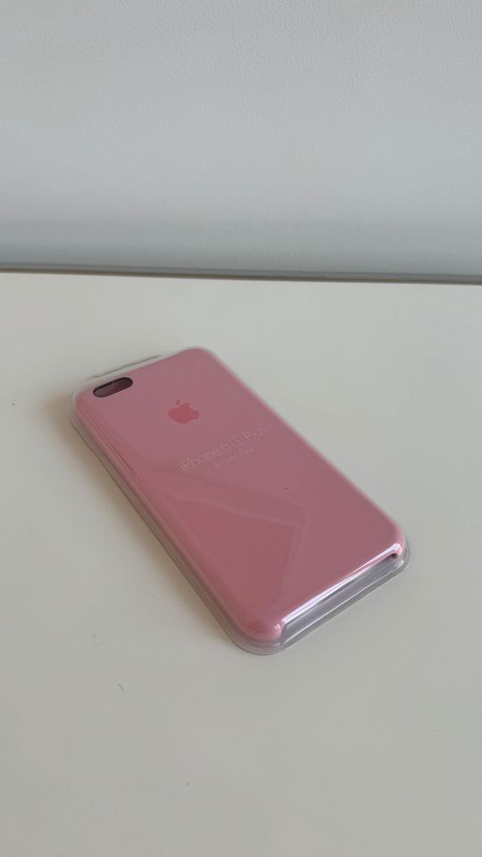 Apple iPhone 6S Plus Silicon Case Light Pink Silikonhülle rosa in Leipzig
