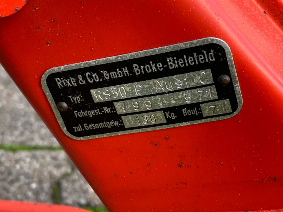 Rixe Libelle Rahmen Mofa Moped Oldtimer in Stuttgart