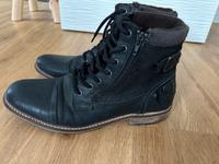 BULLBOXER Schnürstiefel, Leder, gefüttert, schwarz, Gr. 44 Baden-Württemberg - Reichenbach an der Fils Vorschau