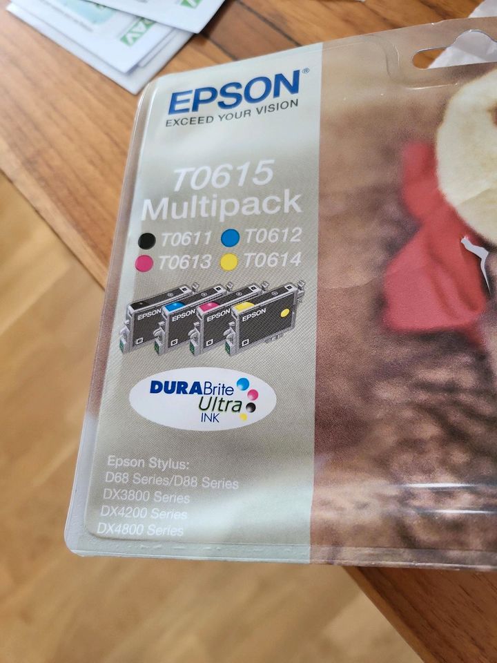 3 Farben Epson Druckerpatronen T 0615⁷ in Waltenhofen