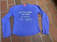 Neues T-Shirt I‘m the Girl your mom warned you about Gr.157-176 Hessen - Mühltal  Vorschau