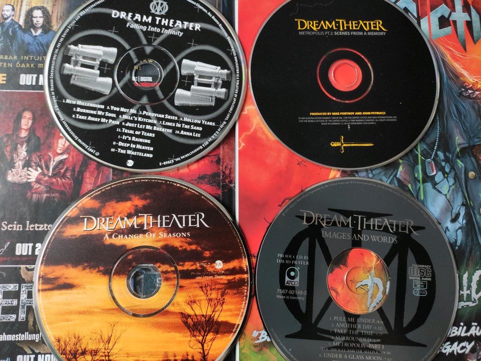 Dream Theater CD CDs Set Heavy Metal CD CDs Tausch in Baden-Baden