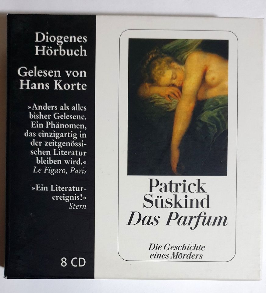 Hörbuch, Das Parfum von Patrik Süskind, 8 CDs in Wuppertal