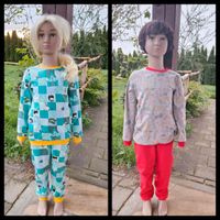 ❤️Näh im Glück❤️Gr.110 & 116 Schlafanzug♡Pyjama ♡Handmade Bayern - Edling Vorschau