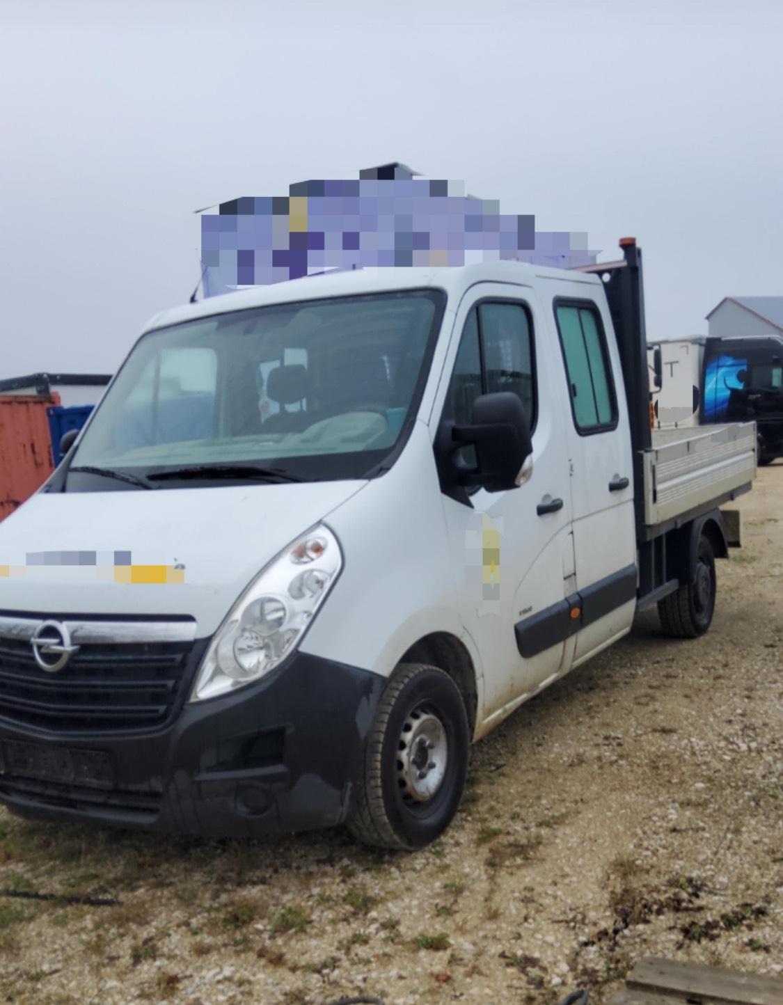 Abbildung des Autos Opel Movano Pritsche Dok…