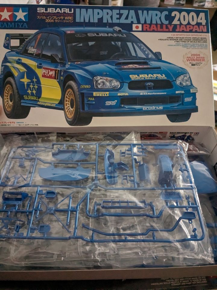 Tamiya WRC Kits 1/24 Peugeot/Subaru in Mülsen