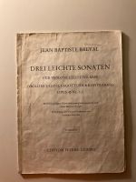 Drei leichte Sonaten für Violoncello und Bass, Jean Baptist Breva Thüringen - Weimar Vorschau