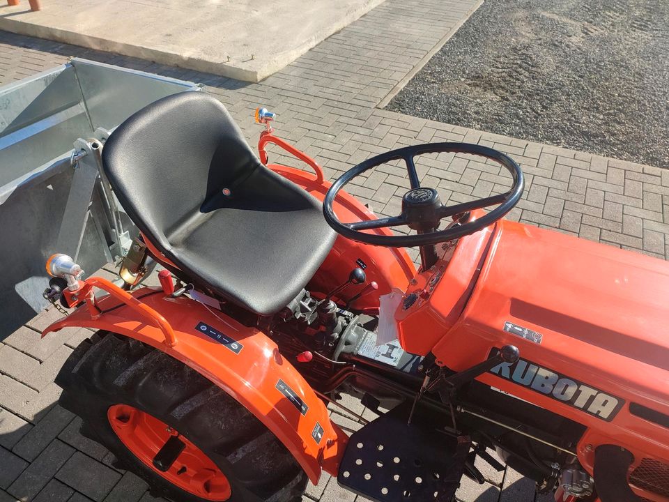 Kleintraktor Kubota B 5001 + Heckcontainer Traktor Schlepper in Auderath