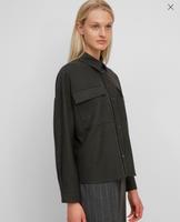 Marc O Polo Np 180€ Overshirt Hemdjacke Bluse schwarz 38 Wolle Bayern - Grub a. Forst Vorschau
