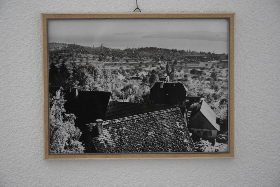 Zwei Fotografien Überlingen - Aufkirch Schwarz-Weiss 50er Jahre in Steinen
