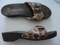 BERKEMANN Hamburg Vintage Leo Leder Absatz Sandalen Gr. 38 RAR Kiel - Mettenhof Vorschau