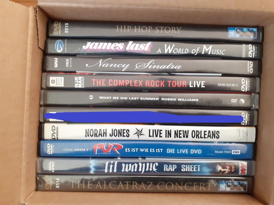 16 DVDs Musik Konzert Live Stones Beatles kpl. 23 EUR / je DVD in Regensburg