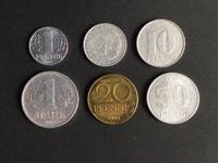 Münzen DDR 1 Pfennig - 1 Mark 1958-1975 vollständig, Ausgabe Mark Thüringen - Erfurt Vorschau
